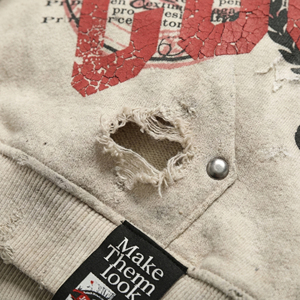 Sudadera con Capucha Personalizada para Hombre, Unisex, 100% Algodón, 280 g/m², Estilo Vintage, Lavado Ácido, Corte Recto - Product Image 4