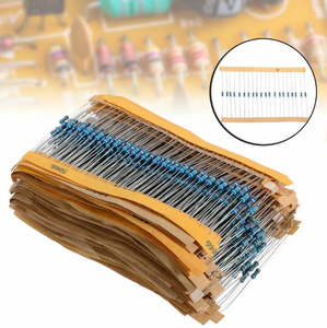 Resistencia de Película Metálica de 1/4W, 1/2W, 1W, 5% OR~10M ohms, 2R, 20R, 3.3R, 120R, 220R, 330R, 1K, 2.2K, 3.3K, 4.7K, 150K, 470K, 680K, 1M - Product Image 4