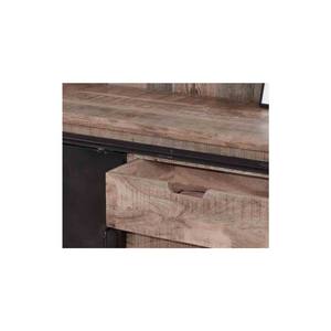 Vandana Autumn Form Industrial <b>sideboard</b> with sliding doors and wooden drawers, 180cm, Character - Product Image 4