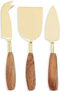 famous Style Design Stainless Steel Cheese Knife Resin Cheese Knife MOP Cheese Knife Wood Cheese Knife At very reasonable Price - Product Image 2