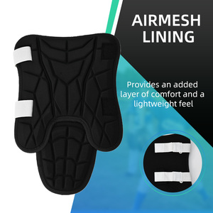 Protector de Piernas de Neopreno Amarillo con Cierre de Velcro, Protección Profesional para Adultos, Diseño Ligero para Todas las Estaciones - Product Image 2