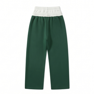 Double Waist Sweatpants <b>Men</b> Women Oversized Streetwear Drawstring Waist Embroidery <b>Sweat</b> <b>Pants</b> Unisex Baggy Double Waist <b>Pants</b> - Product Image 2