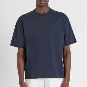 Camiseta Oversize para Hombre, Fabricada con Algodón Premium, Corte Holgado, Lisa, Minimalista, Estilo Urbano Informal - Product Image 6