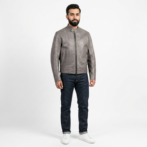 2026 Most Popular Quality Custom Colors <b>Men</b> Leather <b>Jacket</b> Pakistan Made Top Product Leather <b>Jacket</b> for <b>Men</b> - Product Image 6