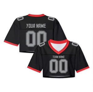 เสื้อฟุตบอลหญิงแบบสั้น โพลีเอสเตอร์ทนทาน พิมพ์ลายแบบซับลิเมชั่น ขายส่ง คุณภาพสูง ราคาแข่งขัน - Product Image 5