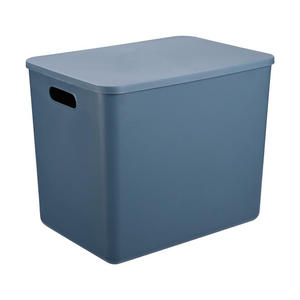 Rose PP Plastique Rectangle Armoire Placard Boîte De Rangement Multifonction Injection Cube Organisateur Poignées Empilables Divers Cube - Product Image 3