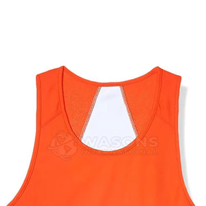 Camiseta deportiva sin mangas de secado rápido para hombre, para gimnasio, entrenamiento, fitness, cross training y deportes. - Product Image 5