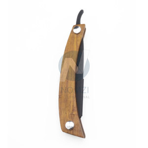 Obexa - Maquinilla de Afeitar Profesional de Madera con Hoja Única de Hueso y Cuerno, No Desechable, para Uso Axilar, para Hombres - Product Image 2