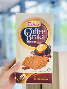 Trending Salty <b>Rolling</b> Braka Coffee Essence Cream Flavor Crisp Biscuit 150g Libra Vietnam B2B Wholesale ODM OEM Vietnam Factory - Product Image 5
