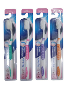 Cepillo de dientes de cerdas ultrasuaves para adultos para dientes y encías sensibles Mango de bambú y plástico Característica natural Uso en el hogar - Product Image 5