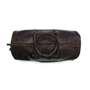 Bolsa de Viaje de Cuero Genuino Premium, Diseño de Mochila Convertible Impermeable, Opciones Personalizables, Estilo Atemporal para Viajes y Actividades al Aire Libre - Product Image 5