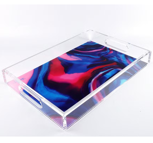 Fabulous Design Newly Kitchen & Dining <b>Table</b> Decorative Acrylic Serving Tray Transparent Craft Custom Printed Accent - Product Image 6