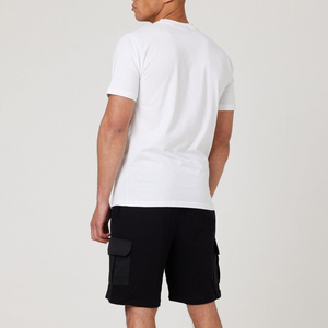 Conjunto Deportivo de Verano para Hombre, 100% Algodón Ecológico, Camiseta de Manga Corta y Pantalones Cortos, 2 Piezas, Transpirable - Product Image 2