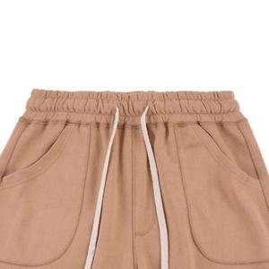 Short de bain pour homme avec doublure en maille solide, tenue décontractée, taille élastique, pantalon de couleur unie - Product Image 4