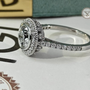 Elegante Anillo de Compromiso con Diamante Cultivado en Laboratorio de 1.5 Quilates, Certificado por IGI, Oro de 14K, Joyería Fina para Propuesta de Matrimonio - Product Image 3