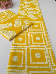 ผ้าคอตตอนพิมพ์ลายแอฟริกันคุณภาพพรีเมียมสำหรับเสื้อผ้าสตรี ชุดเดรส ผ้าโพกศีรษะ เครื่องประดับ และงานฝีมือ ขายส่งลิเบีย - Product Image 2