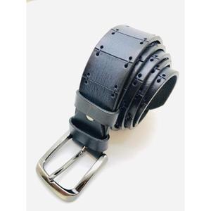 Ceinture en cuir 100% sur mesure avec boucle métallique, fabrication OEM ODM, dernières ceintures personnalisées pour accessoires masculins, très demandées - Product Image 6