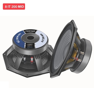 8 Inch 200W MID <b>Speaker</b> Driver for Line Array System Crystal Clear Vocal Sound Ported Enclosure Use - Product Image 1