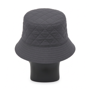 Sombrero tipo pescador acolchado con diseño de rombos, estilo urbano, cálido para invierno, con aislamiento térmico, para exteriores, venta al por mayor - Product Image 4
