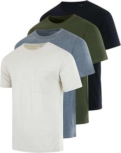 T-shirt à manches courtes pour homme, coupe ample, en Spandex/Polyester uni 220g, impression sérigraphique, service OEM, vente en gros, prix abordable - Product Image 4