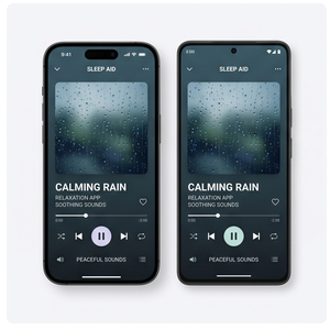 Aplicación de Sonidos Relajantes ROYALCRAFT – Sonidos para Dormir, Audio de la Naturaleza, Ruido Blanco y Alivio del Estrés ios/android - Product Image 3
