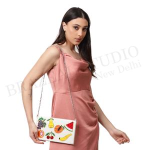 Recién llegado, bolso de mano con cuentas de diseñador para mujer, bolsos de mano, bolsos de mano, ropa de novia, embrague personalizado, venta al por mayor, nuevos diseños - Product Image 5