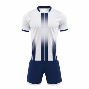Custom Sublimated Soccer Uniform Kit Unisex <b>Short</b> Sleeve Jersey <b>Shorts</b> <b>Socks</b> Set Moisture Wicking Breathable All Seasons 100% - Product Image 2