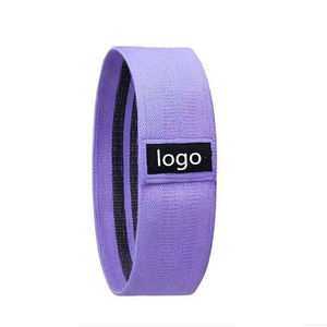 GAF Custom Logo Eco-Friendly Hip Circle Heavy Resistance Non-Slip Booty Trainer Fitness <b>Workout</b> <b>Bands</b> Strength Training - Product Image 1
