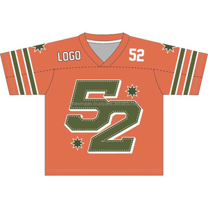 Custom American Football Jerseys | Sublimated Mesh Practice <b>Tops</b> | Adult College & Street Style Designs - Product Image 3