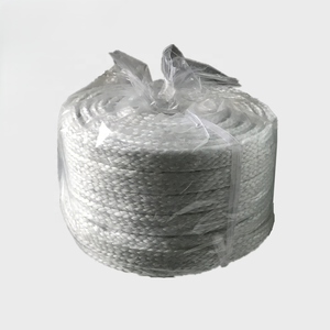 เชือกไฟเบอร์กลาสถักแบบกำหนดเองได้ Sunbow FGC-001 สำหรับซีลประตูเตา ป้องกันความร้อน ฉนวนกันความร้อน เชือกแก้วสีขาวแบบยืดหยุ่น - Product Image 4