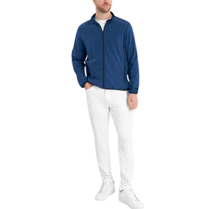 Chaqueta Cortavientos para Hombre con Dos Bolsillos, Cierre Completo, Capucha y Estilo Deportivo - Product Image 1