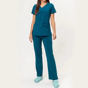 Nouvelle Arrivée 2026 – Ensembles de Blouses Médicales Unisexe pour Clinique et Infirmières, Ajustables, Confortables, Respirants, en Jersey de Coton Extensible - Product Image 6