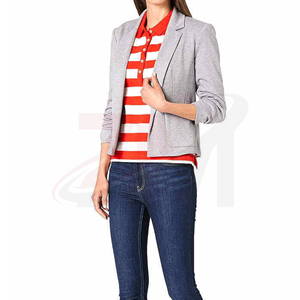 <b>Striped</b> Polo <b>Shirt</b> <b>Red</b> <b>White</b> Knitted Full Sleeve Casual Style Regular Length 100% Original Pique Cotton Fabric Women's <b>Shirts</b> - Product Image 5
