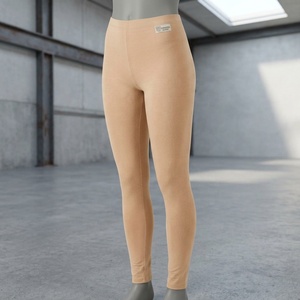Custom Womens Knitted Yoga <b>Leggings</b> High <b>Waist</b> Hidden <b>Waist</b> Pocket Fitness Workout Pants Wholesale OEM ODM Private Label <b>Low</b> MOQ - Product Image 2