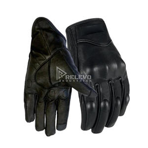 Guantes de Motocicleta de Alto Rendimiento, de Cuero, para Clima Frío, Protección Térmica, para Hombres, de Cuero Genuino - Product Image 3