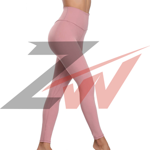 Custom Logo High Waisted Yoga <b>Leggings</b> Women Tummy <b>Control</b> Scrunch Butt Lift Fitness Gym Pants OEM Manufacturer - Product Image 5