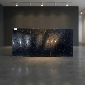 Top Selling Pearl Black Leather Granite Natural <b>Stone</b> Slab Premium Quality Textured Surface for Residential and Commercial - Product Image 2