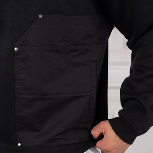 Sweat à capuche oversize en molleton de coton premium pour homme, imprimé en relief, style streetwear décontracté, fabrication en gros - Product Image 4