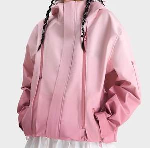 Chaqueta Impermeable Unisex para Exteriores, Cortavientos, Chaqueta de Forro Polar para Senderismo y Camping, OEM ODM - Product Image 3