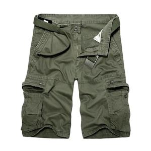 Pantalon court d'été en coton pour homme, avec poches, nouvelle collection, 2020 - Product Image 1