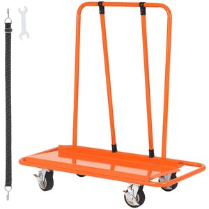 Carrello per Cartongesso Resistente da 1360 kg, Piattaforma 115 cm x 55 cm, Ruote Girevoli da 5 pollici, Supporto OEM per il Trasporto di Pannelli in Cartongesso - Product Image 1