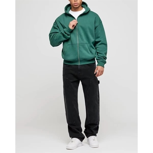 Sudaderas Extra Grandes de Alta Calidad para Hombre, Estilo Urbano, Sudadera con Capucha Lisa y Estampado Sólido, Tallas Grandes, de Pakistán - Product Image 3