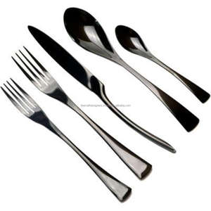 Juego de Cubiertos de Diseño Minimalista, Juego de Cubiertos Reutilizables de Acero Inoxidable y Vajilla para Accesorios de Cocina a Precios Bajos - Product Image 6