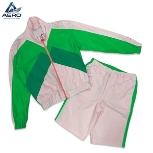 Casual Hip-Hop Newest Easy To Wear Machine Washable Best Supplier Wholesale Rate Comfortable Windbreaker Short <b>Sets</b> - Product Image 3