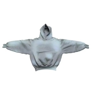 Sweat à capuche homme personnalisé à prix abordable, en molleton épais 300g, respirant, polyester/coton, coupe décontractée, idéal pour l'hiver - Product Image 6