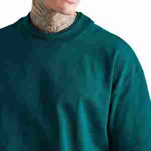 Camiseta de Manga Corta 100% Algodón, Corte Cuadrado, para Hombre, Ajuste Holgado, Estampada, Precio Accesible, Diseño de Fábrica, Nueva - Product Image 6