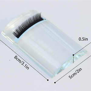 Support de Cils en Acrylique Courbé pour Extensions de Cils, Personnalisable avec Logo, Plateau de Présentation pour Cils, Outil de Maquillage - Product Image 4