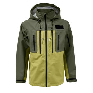 Men UPF 50 Waterproof Breathable Fishing <b>Wading</b> Hooded Outdoor Rain Coat Quick Dry Hunting <b>Jacket</b> with Front Logo - Product Image 1