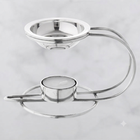 Brûleur d'encens en laiton fait main, design perforé, pour aromathérapie, utilisation toute saison, vente chaude