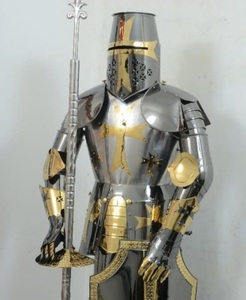 Fabricant OEM d'armure corporelle complète en métal de style impérial avec design en acier traditionnel pour le cosplay et l'affichage décoratif - Product Image 2